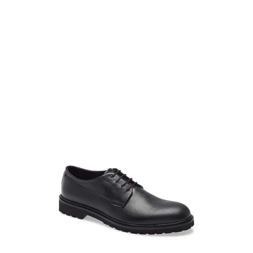 Nordstrom Good Man Brand Modern City Plain Toe Derby Black Men's Size 10